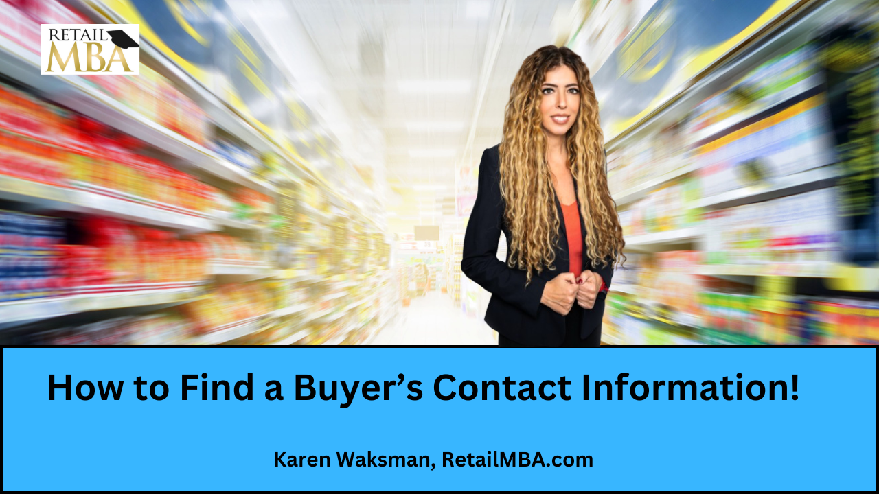 How to Find a Retail Buyer List