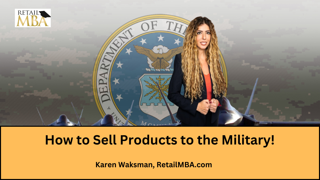 How to Sell Products to the Military
