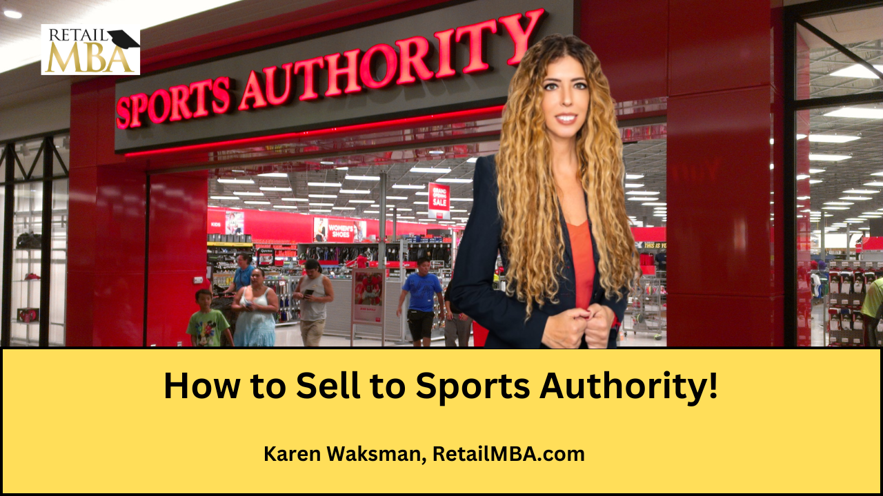 How to Sell to Sports Authority - Sports Authority Vendor