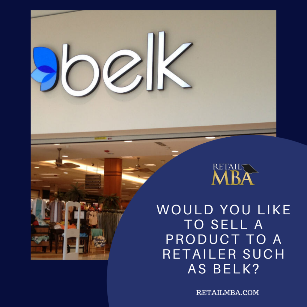 Belk Store Vendor