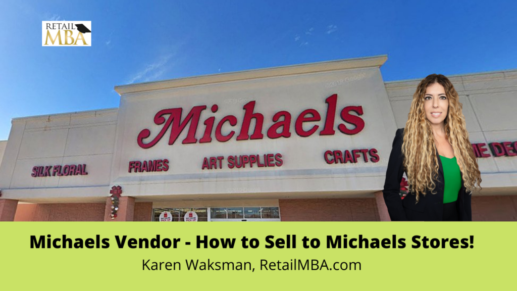 Michaels Vendor - how to sell to Michaels stores