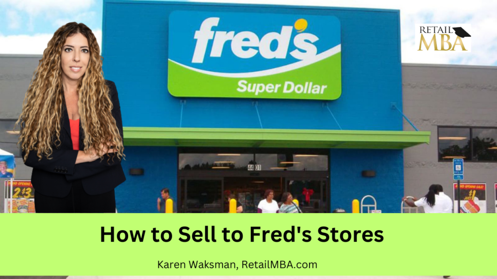 Freds Stores Vendor - How to Sell to Freds Stores