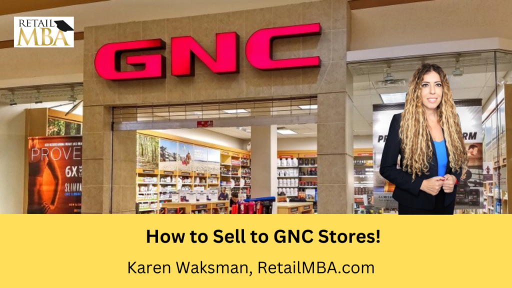 GNC Vendor - How to Sell to GNC Stores