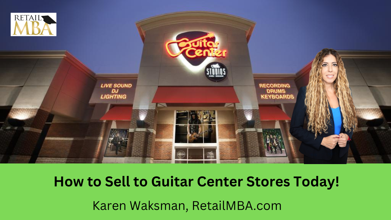 Guitar Center Vendor - How to Sell Your Products to Guitar Center Stores