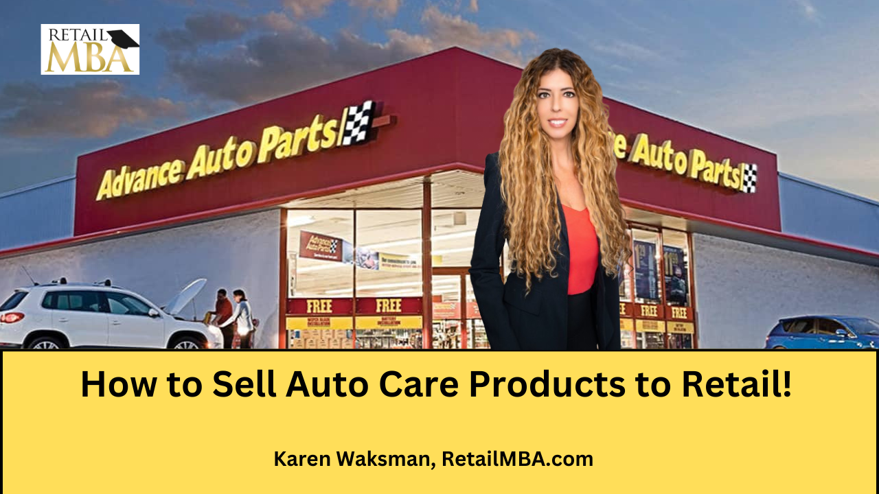 How to Sell Auto Care Products to Retail