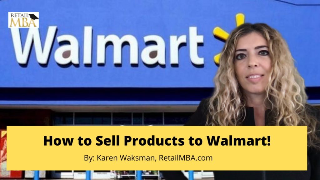 How to sell to Walmart Stores