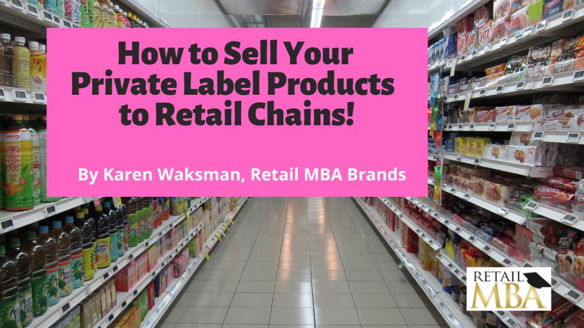 how to sell private label to retail