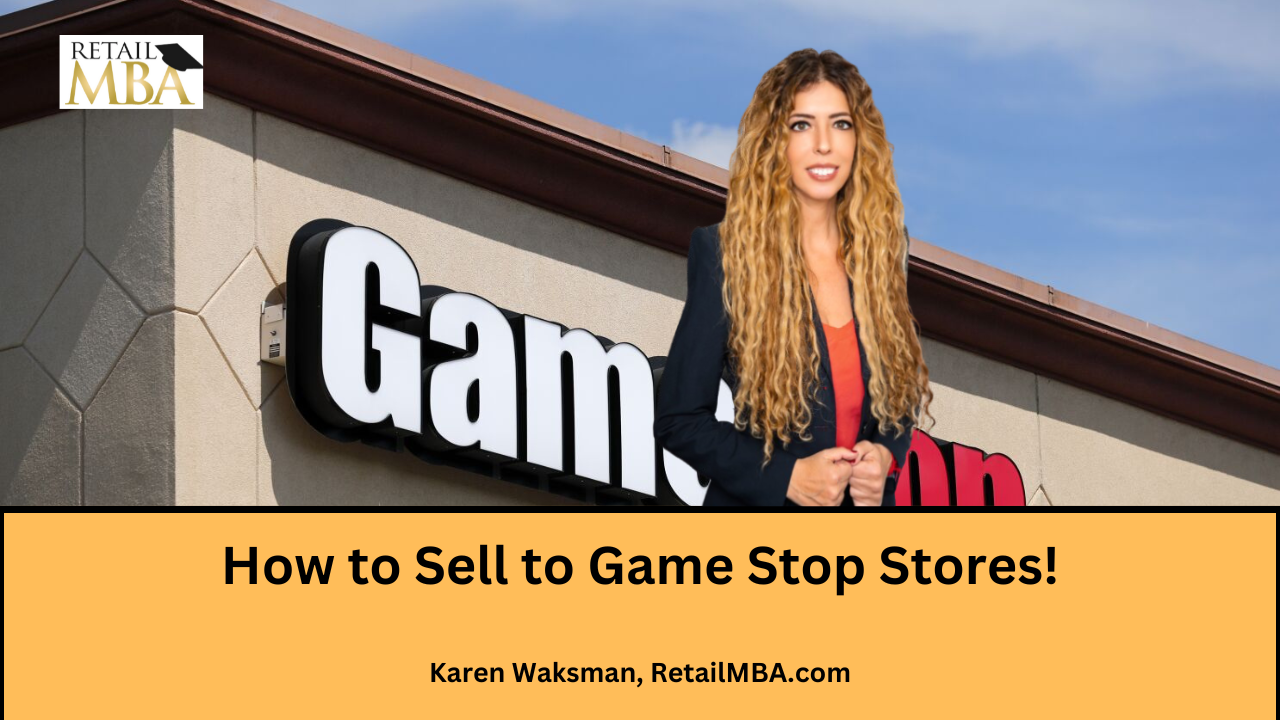 How to Sell to Game Stop - Game Stop Vendor