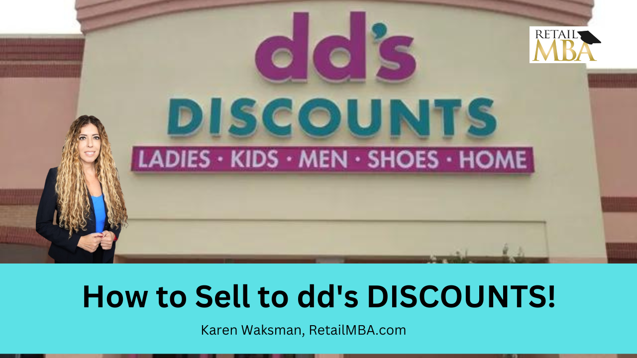 DD'S Discount Vendor Retail MBA - How to Sell to DD's Discount Stores