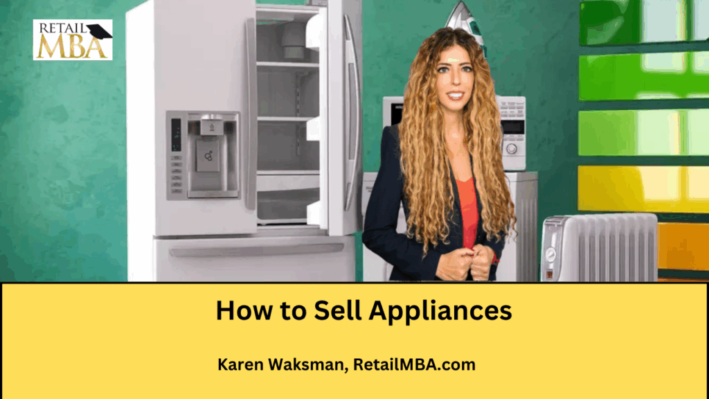 How to Sell Appliances