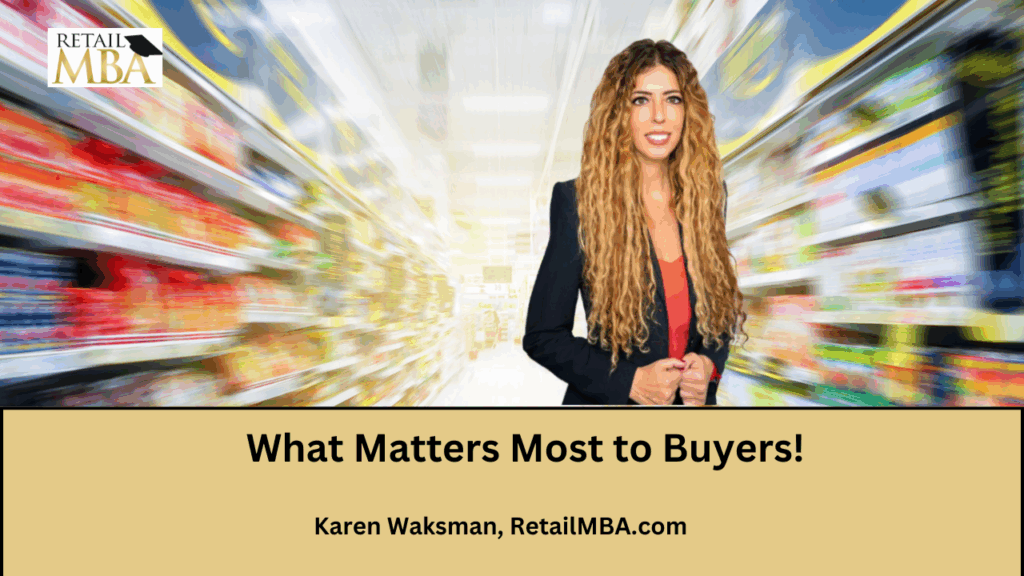 What Matters Most to Buyers
