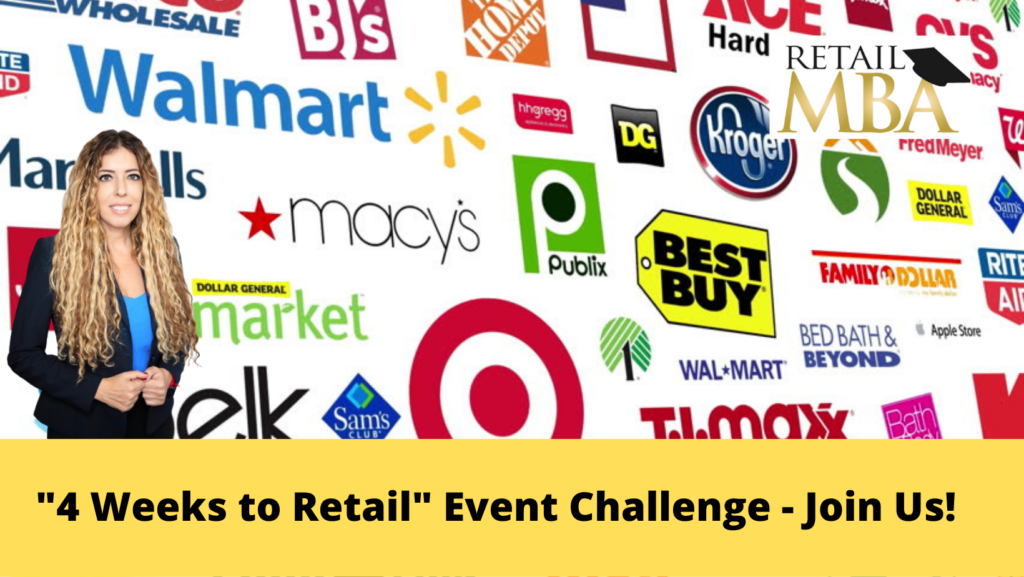 RETAIL MBA 4 Weeks to Retail Event Challenge