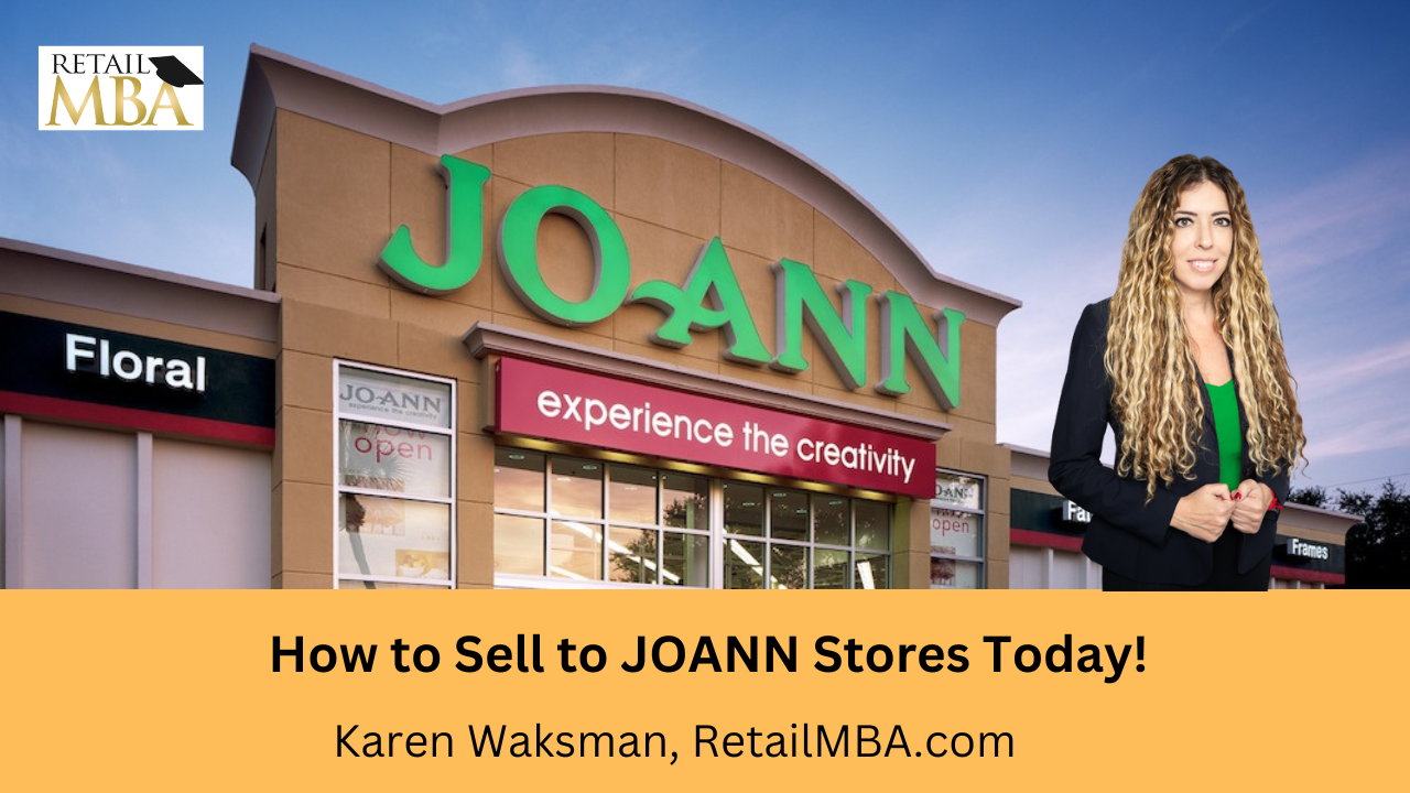 Joann Fabric and Craft Stores Vendor - How to Sell Your Products to Joann Stores