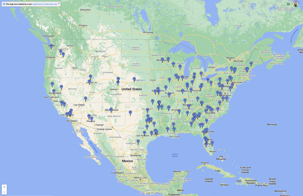 distribution centers - walmart