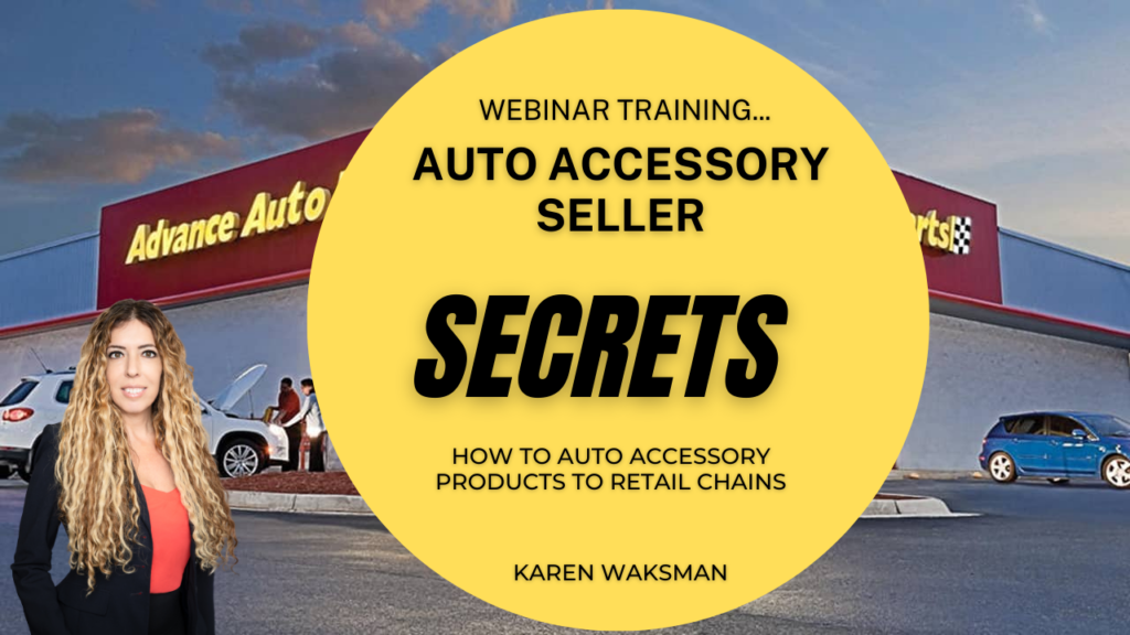 Auto Accessory Seller Secrets